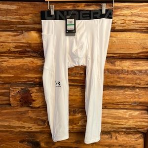 UnderArmour NWT Compression 3/4 Length Tights size Large
